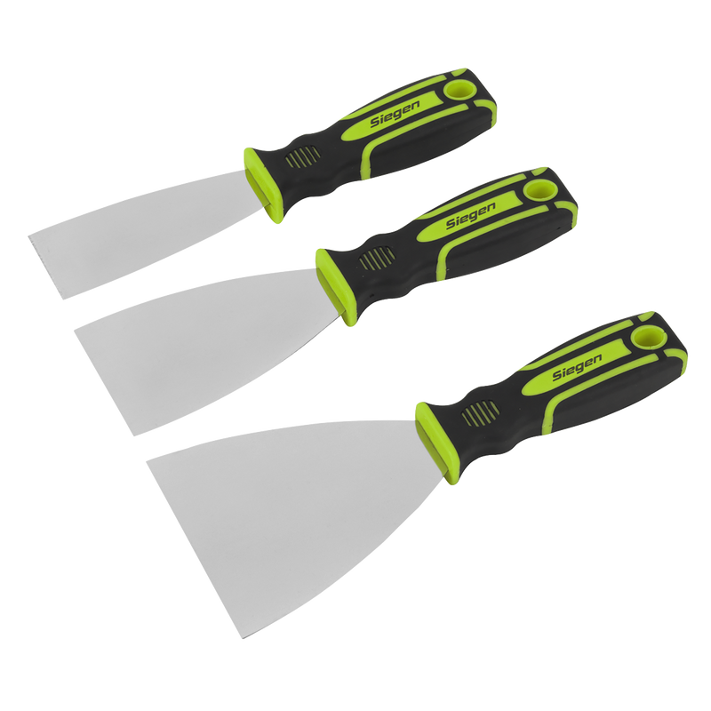Sealey S0609 Siegen Scraper Set 3pc - additional view 2