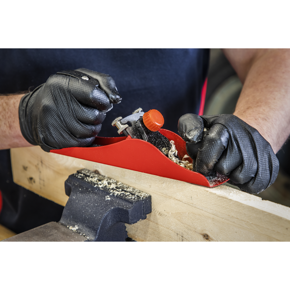 Sealey S06092 Siegen Wood Planer Set 235mm & 163mm - additional view 2