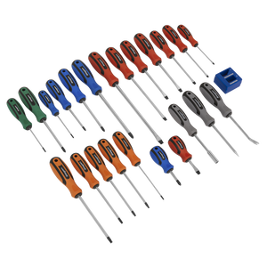 Sealey S0617 Siegen Soft Grip Screwdriver Set 24pc - additional view 4