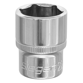Sealey S0659 Siegen Socket 1/2"Sq Drive 22mm