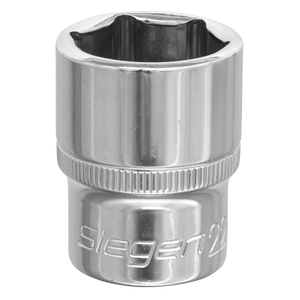 Sealey S0659 Siegen Socket 1/2"Sq Drive 22mm