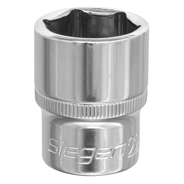Sealey S0659 Siegen Socket 1/2"Sq Drive 22mm