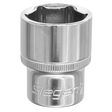 Sealey S0661 Siegen Socket 1/2"Sq Drive 24mm