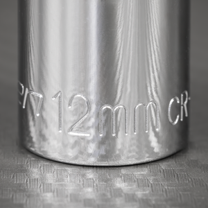 Sealey S0668 Siegen Deep Socket 1/2"Sq Drive 12mm - additional view 8