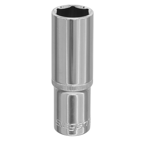Sealey S0675 Siegen Deep Socket 1/2"Sq Drive 19mm