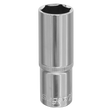 Sealey S0676 Siegen Deep Socket 1/2"Sq Drive 21mm