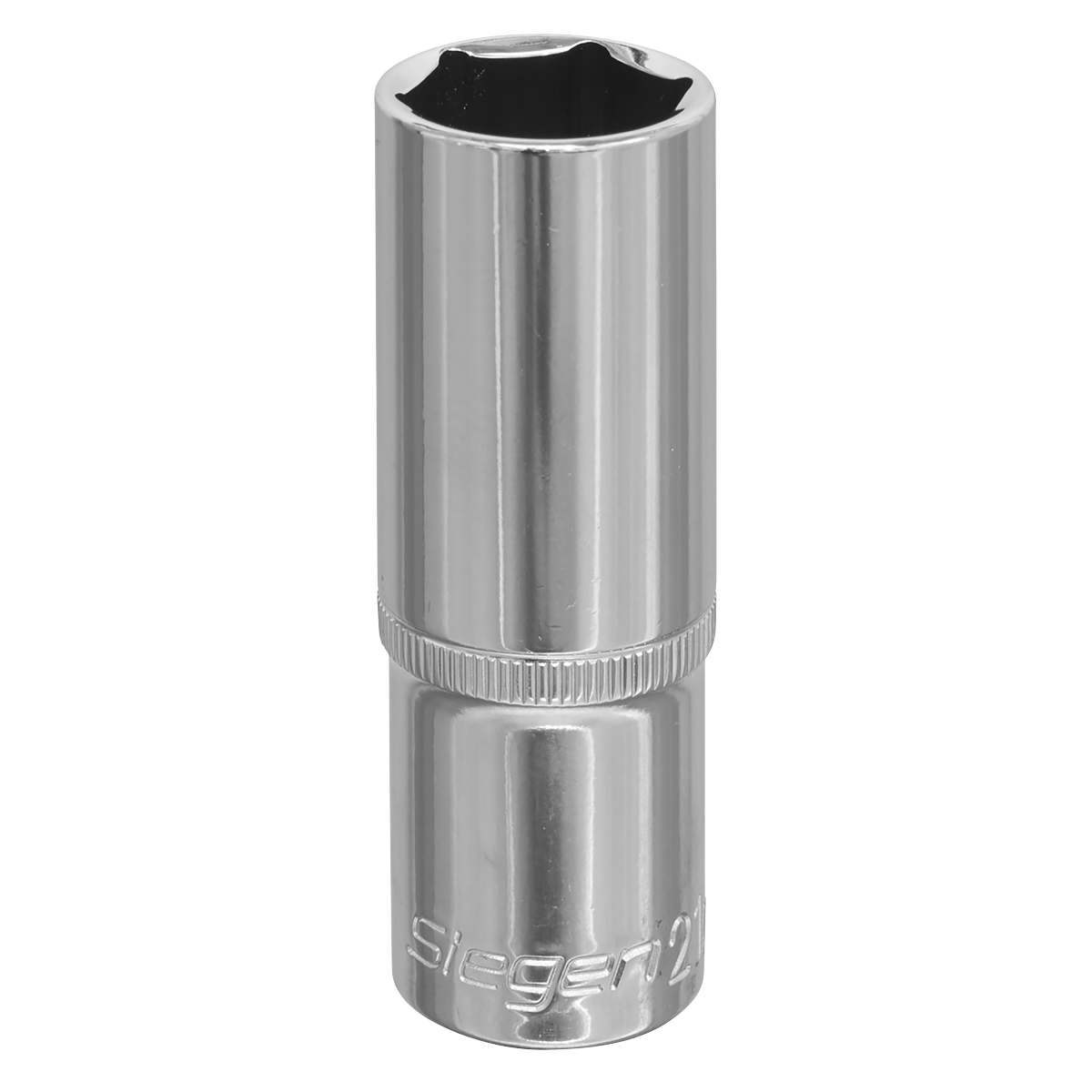 Sealey S0676 Siegen Deep Socket 1/2"Sq Drive 21mm