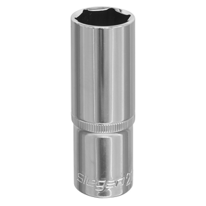 Sealey S0676 Siegen Deep Socket 1/2"Sq Drive 21mm