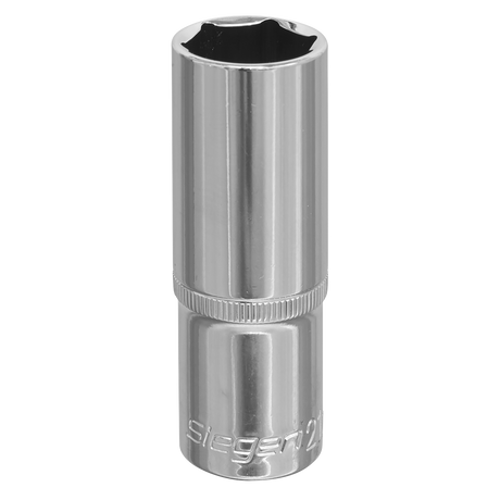 Sealey S0676 Siegen Deep Socket 1/2"Sq Drive 21mm