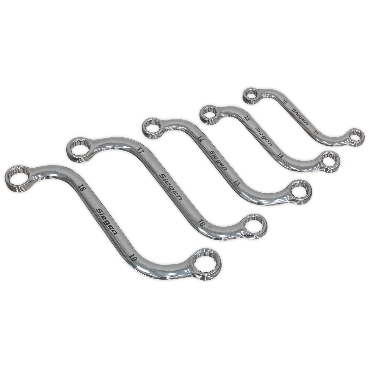 Sealey S0717 Siegen S-Spanner Set 5pc