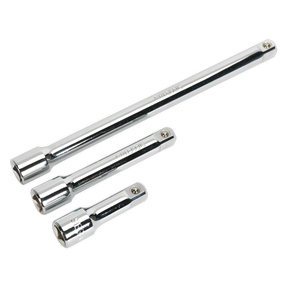 Sealey S0720 Siegen Extension Bar Set 1/2"Sq Drive 3pc