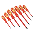 Sealey S0756 Siegen Screwdriver Set 7pc - VDE Approved