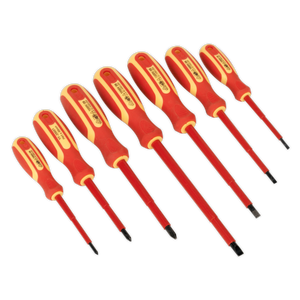 Sealey S0756 Siegen Screwdriver Set 7pc - VDE Approved