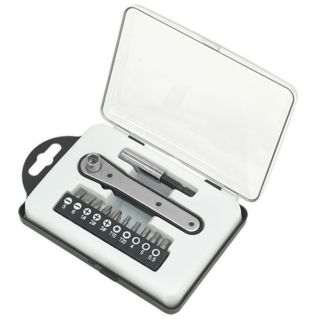 Sealey S0775 Siegen Ratchet Driver Bit Set 12pc - additional view 2