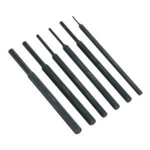 Sealey S0800 Siegen Parallel Pin Punch Set 6pc