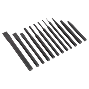 Sealey S0802 Siegen Punch & Chisel Set 12pc