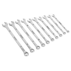 Sealey S0832 Siegen Extra-Long Combination Spanner Set 10pc - additional view 2