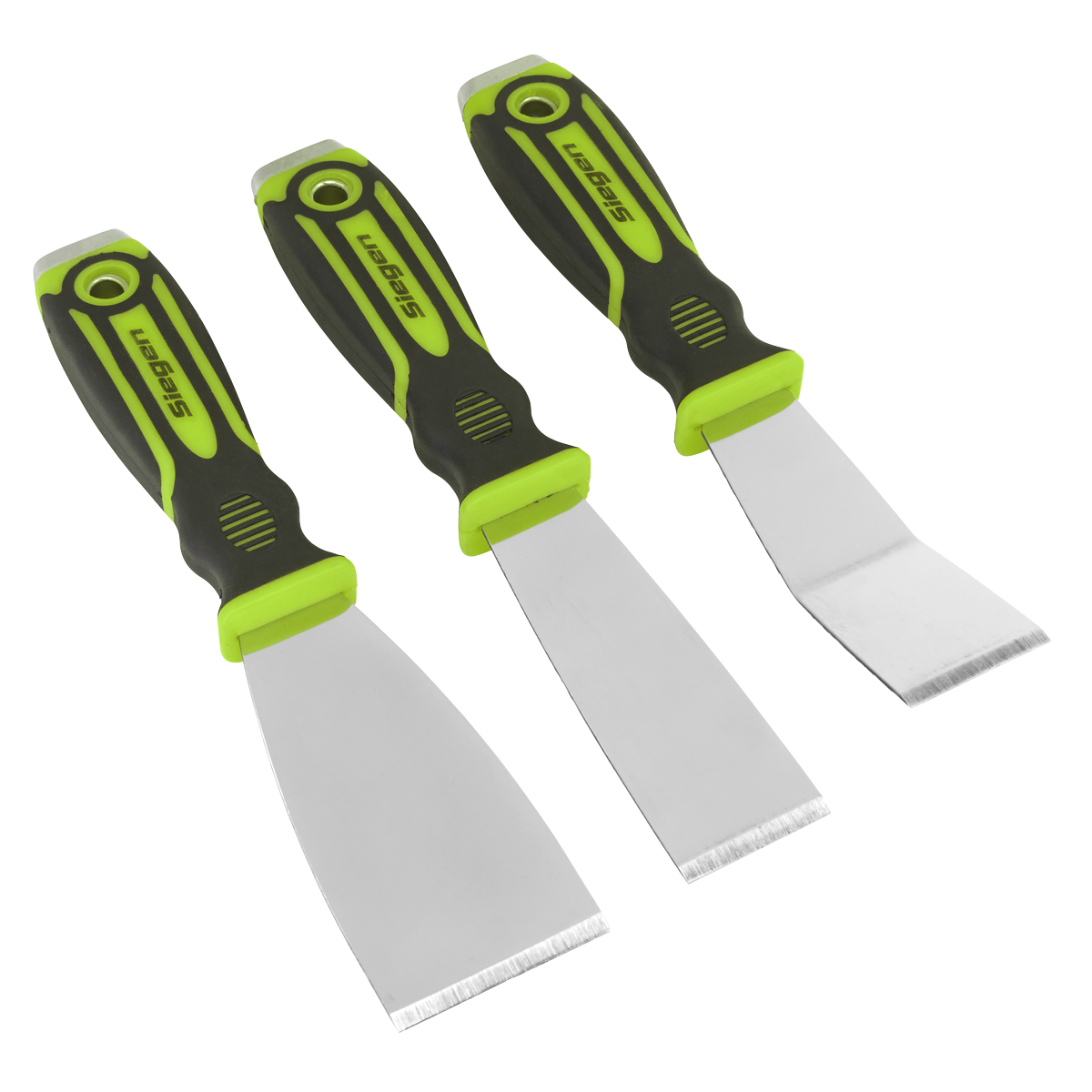 Sealey S0856 Siegen Scraper Set with Hammer Cap 3pc