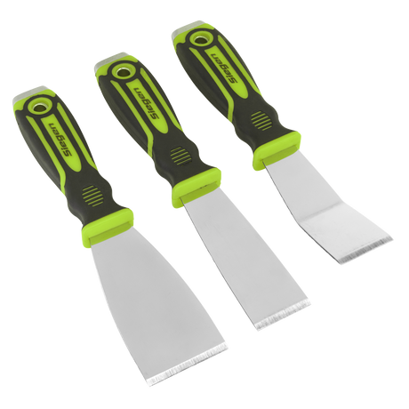Sealey S0856 Siegen Scraper Set with Hammer Cap 3pc
