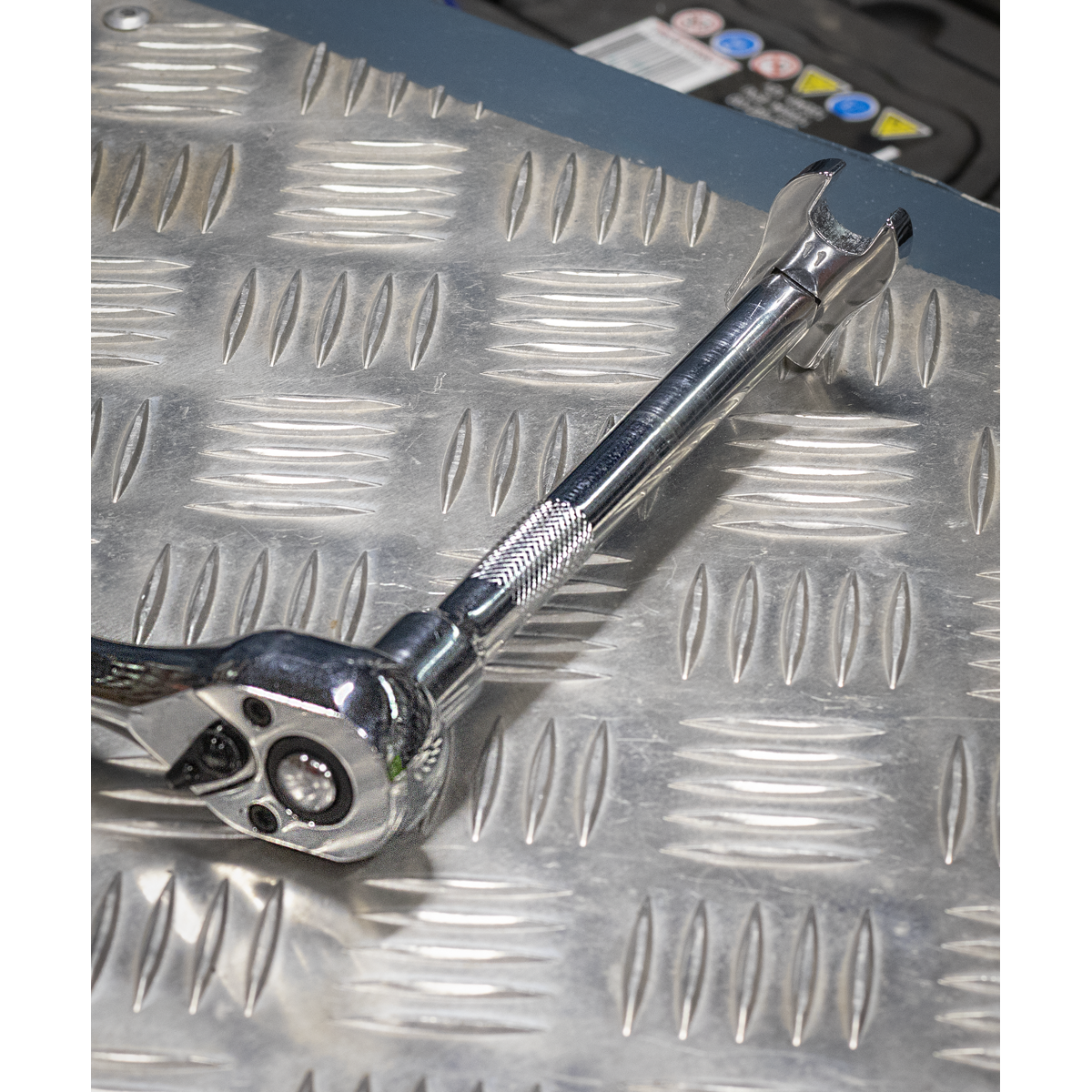 Sealey S0866 Siegen Crow's Foot Open-End Spanner Set 3/8"Sq Drive 10pc - additional view 5