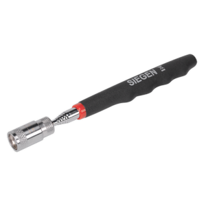 Sealey S0903 Siegen Heavy-Duty Magnetic Pick-Up Tool with LED 3.6kg Capacity