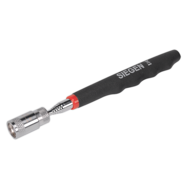 Sealey S0903 Siegen Heavy-Duty Magnetic Pick-Up Tool with LED 3.6kg Capacity