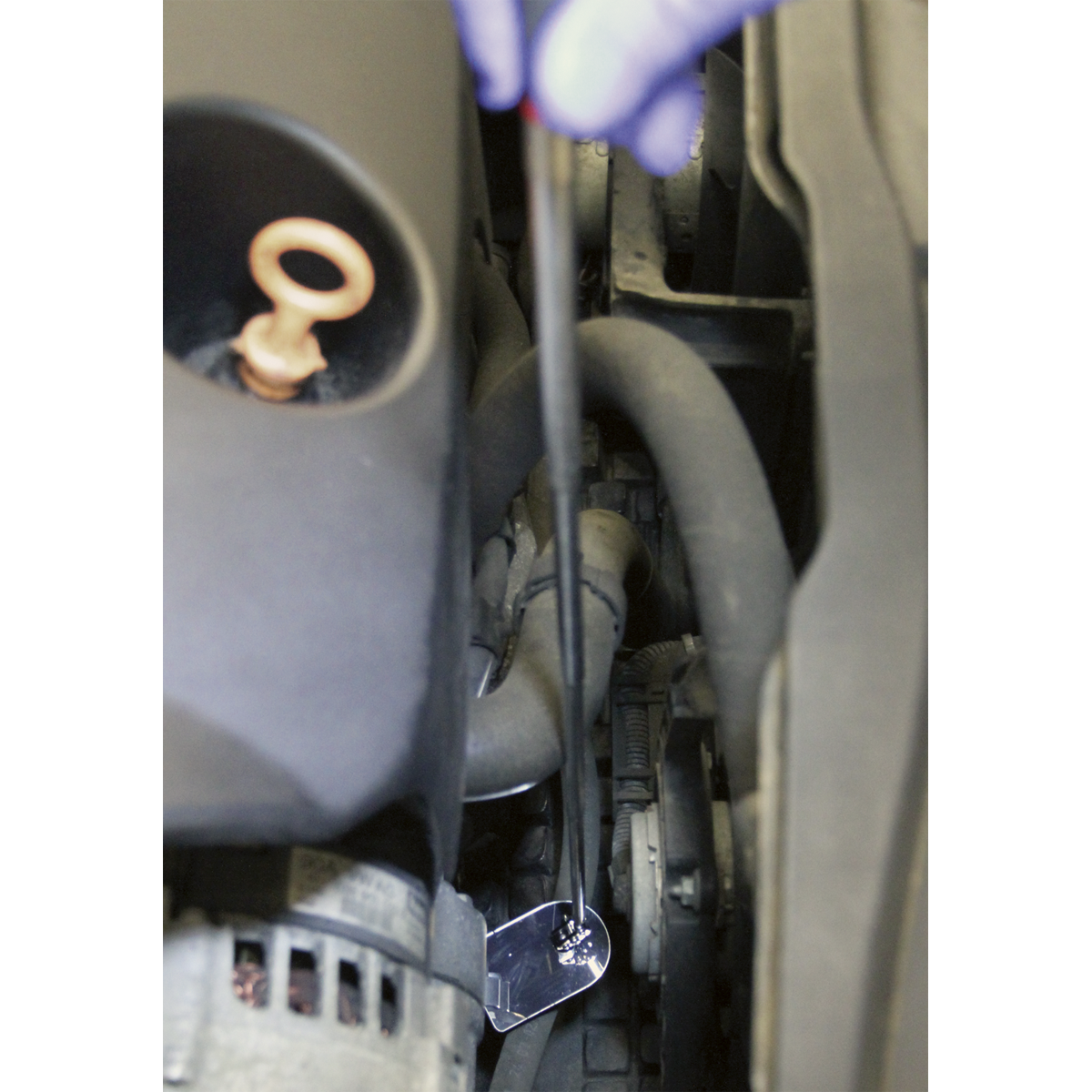 Sealey S0946 Siegen Telescopic Magnetic Pick-Up Tools & Inspection Mirrors - Display Box of 20 - additional view 10