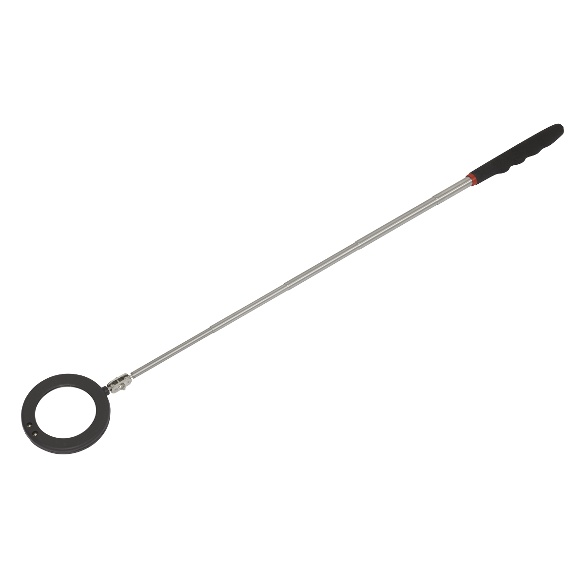 Sealey S0947 Siegen Telescopic Inspection Mirror with LED 75mm