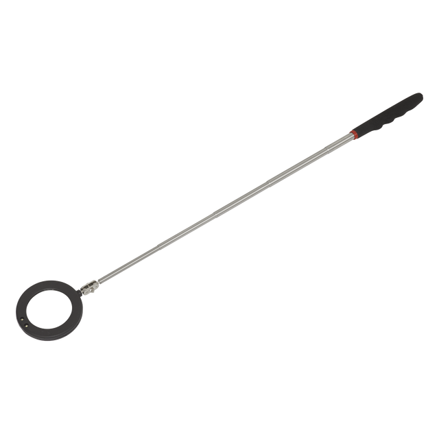 Sealey S0947 Siegen Telescopic Inspection Mirror with LED 75mm