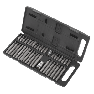 Sealey S0982 Siegen TRX-Star*/Hex/Spline Bit Set 3/8" & 1/2"Sq Drive 40pc - additional view 4