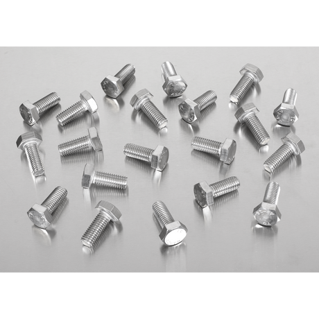 Sealey S1025 Stainless Steel Hex Head Set Screw M10 X 25 A2, DIN 933 - Pack of 25 - additional view 2