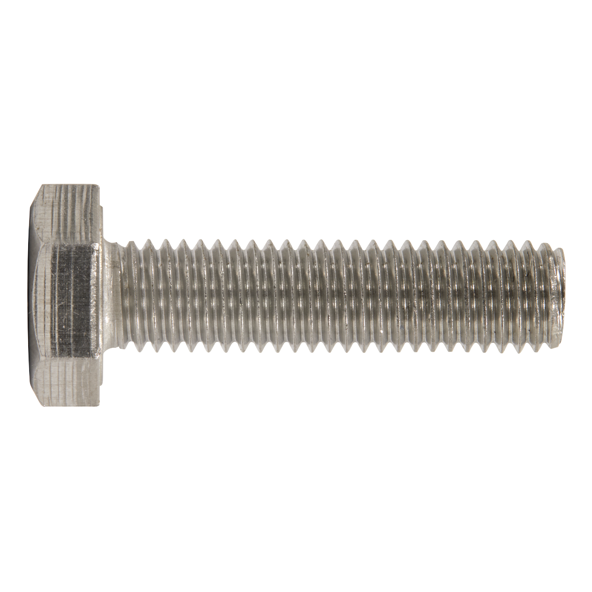 Sealey S1040 Stainless Steel Hex Head Set Screw DIN 933 - M10 X 40 A2 - Pack of 25 - additional view 3