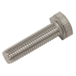 Sealey S1040 Stainless Steel Hex Head Set Screw DIN 933 - M10 X 40 A2 - Pack of 25