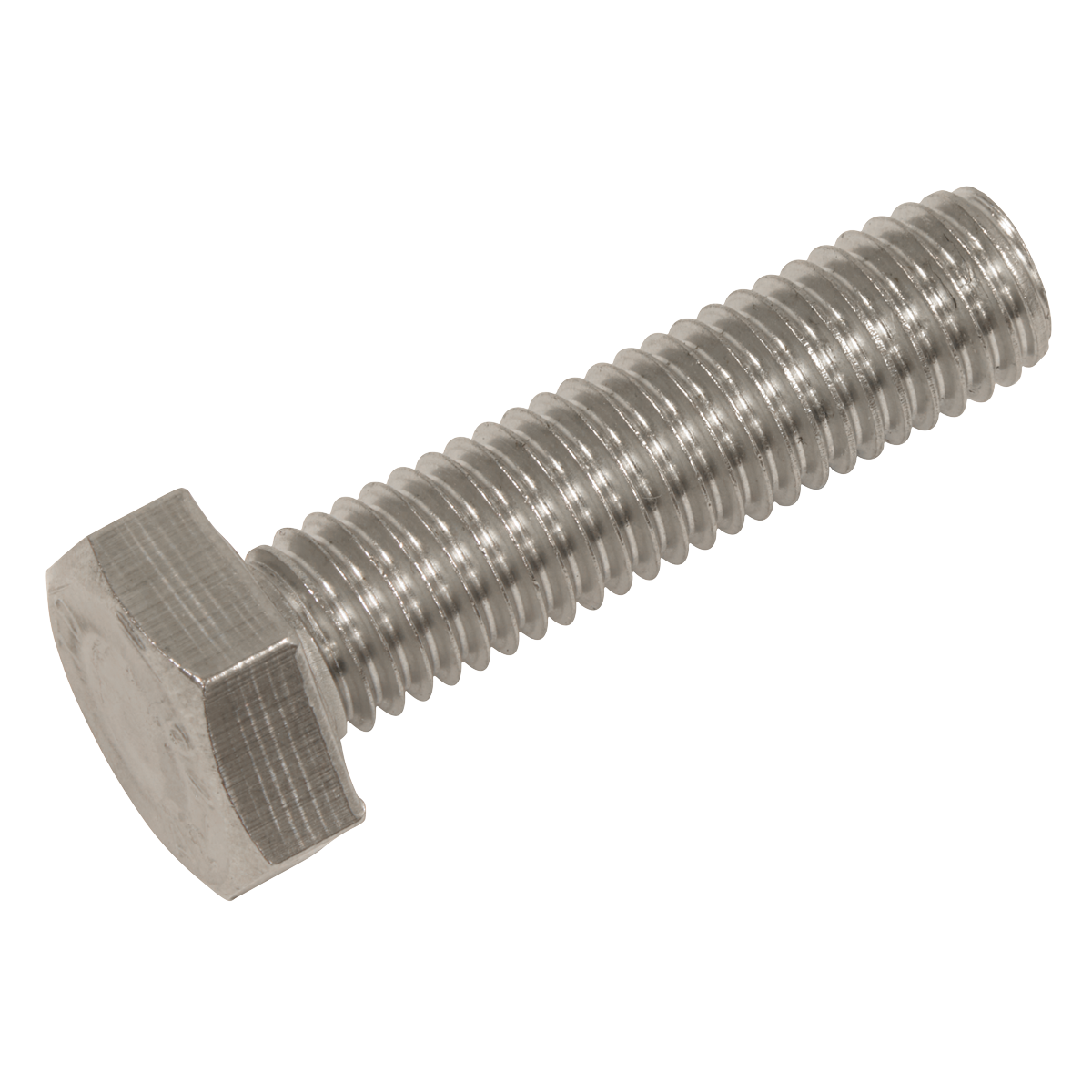 Sealey S1040 Stainless Steel Hex Head Set Screw DIN 933 - M10 X 40 A2 - Pack of 25 - additional view 2