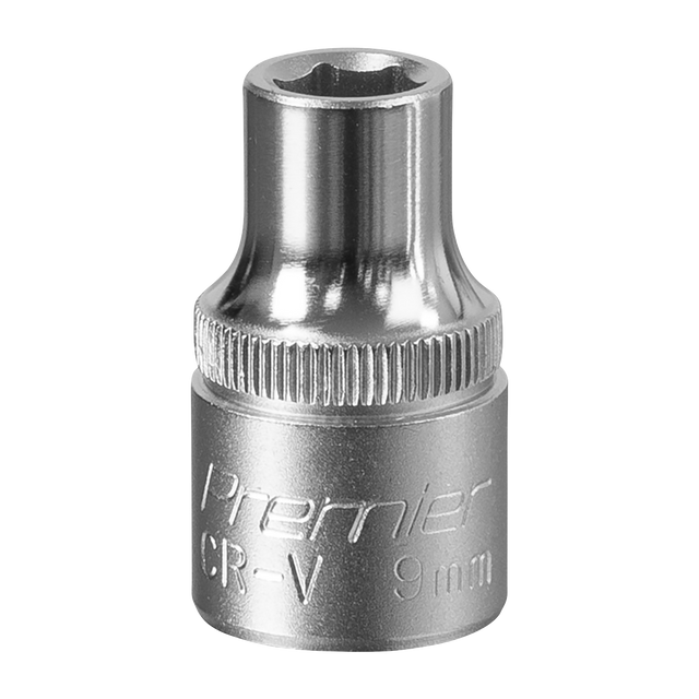 Sealey S1209 Premier Socket 1/2"Sq Drive 9mm