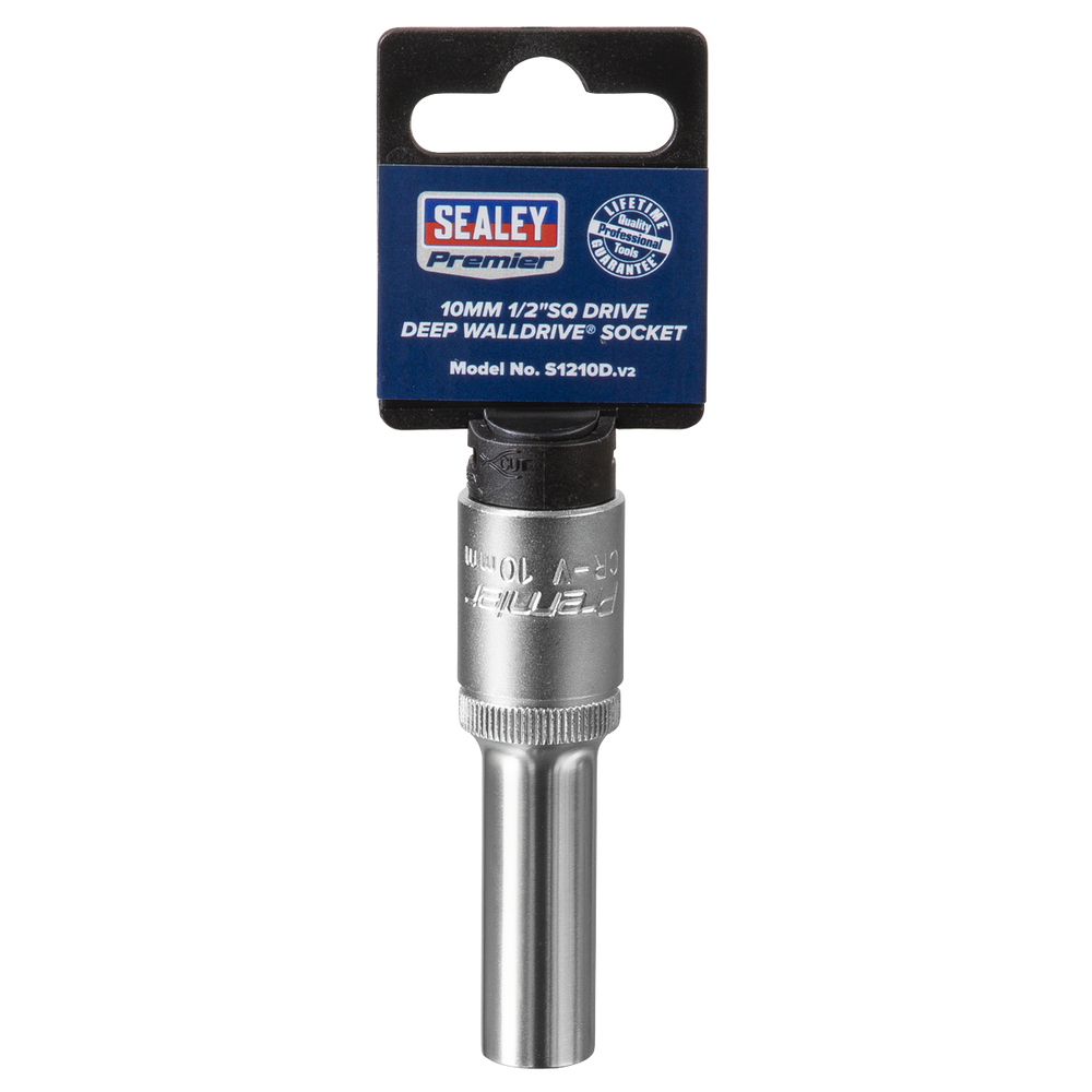 Sealey S1210D Premier Deep Socket 1/2"Sq Drive 10mm - additional view 7