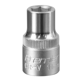 Sealey S1211 Premier Socket 1/2"Sq Drive 11mm