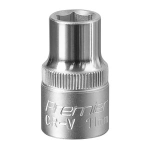 Sealey S1211 Premier Socket 1/2"Sq Drive 11mm