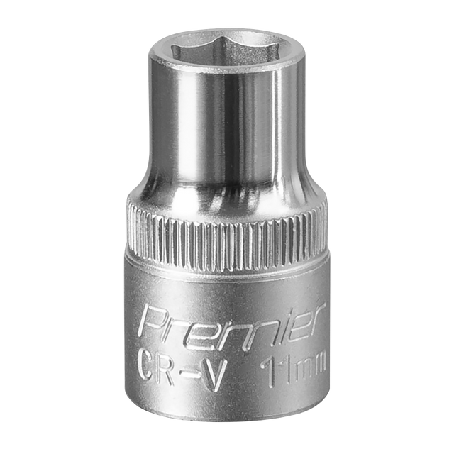 Sealey S1211 Premier Socket 1/2"Sq Drive 11mm