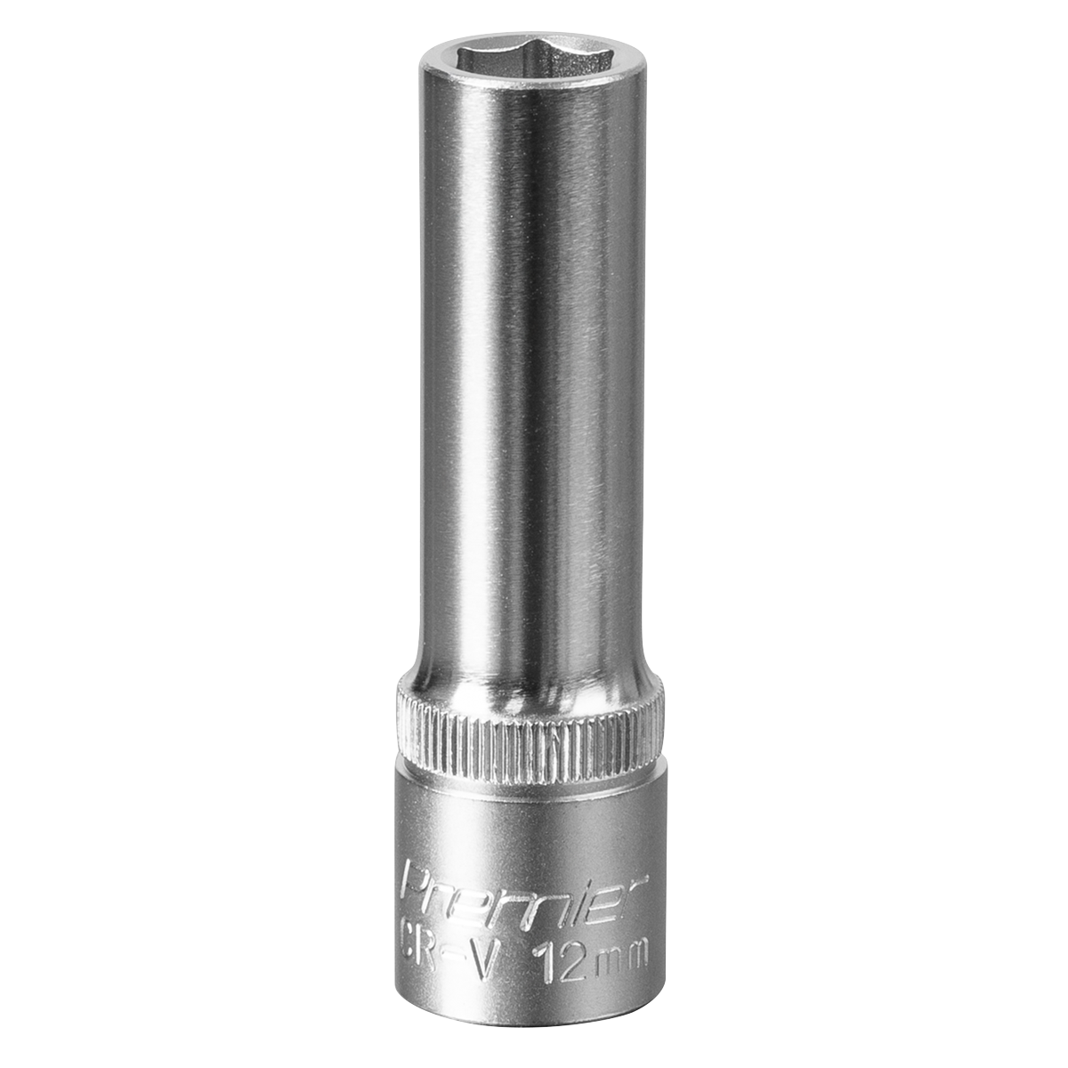 Sealey S1212D Premier Deep Socket 1/2"Sq Drive 12mm
