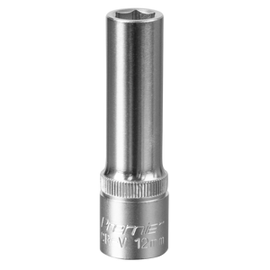 Sealey S1212D Premier Deep Socket 1/2"Sq Drive 12mm