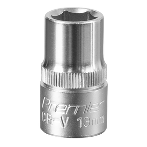 Sealey S1213 Premier Socket 1/2"Sq Drive 13mm