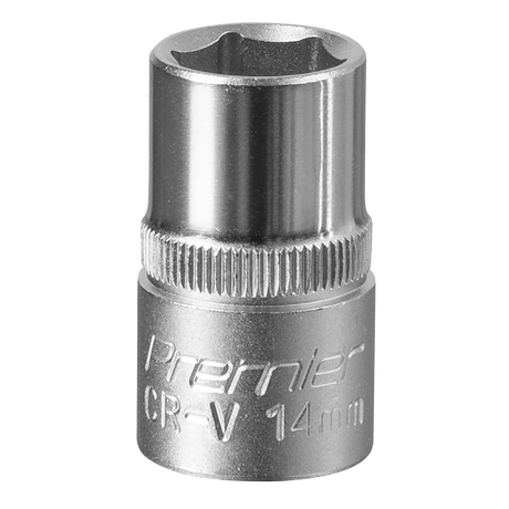 Sealey S1214 Premier Socket 1/2"Sq Drive 14mm