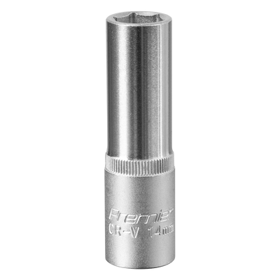 Sealey S1214D Premier Deep Socket 1/2"Sq Drive 14mm