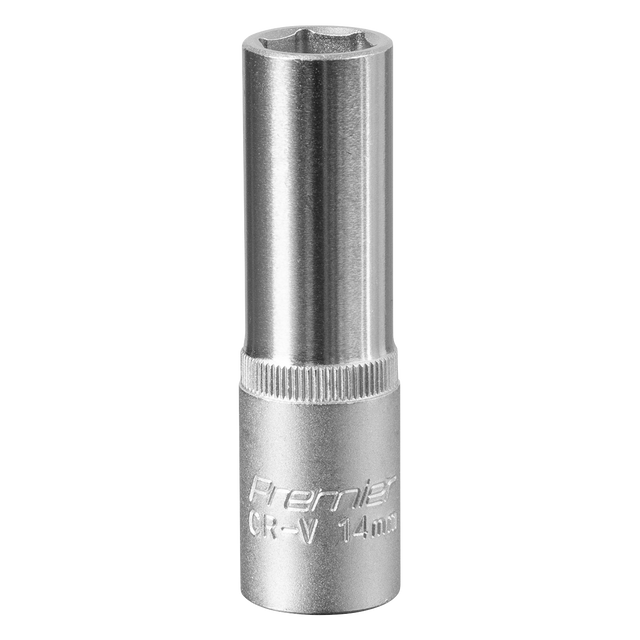 Sealey S1214D Premier Deep Socket 1/2"Sq Drive 14mm