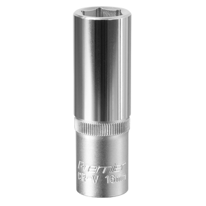 Sealey S1216D Premier Deep Socket 1/2"Sq Drive 16mm