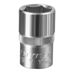 Sealey S1217 Premier Socket 1/2"Sq Drive 17mm