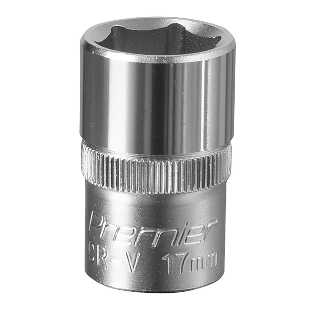 Sealey S1217 Premier Socket 1/2"Sq Drive 17mm