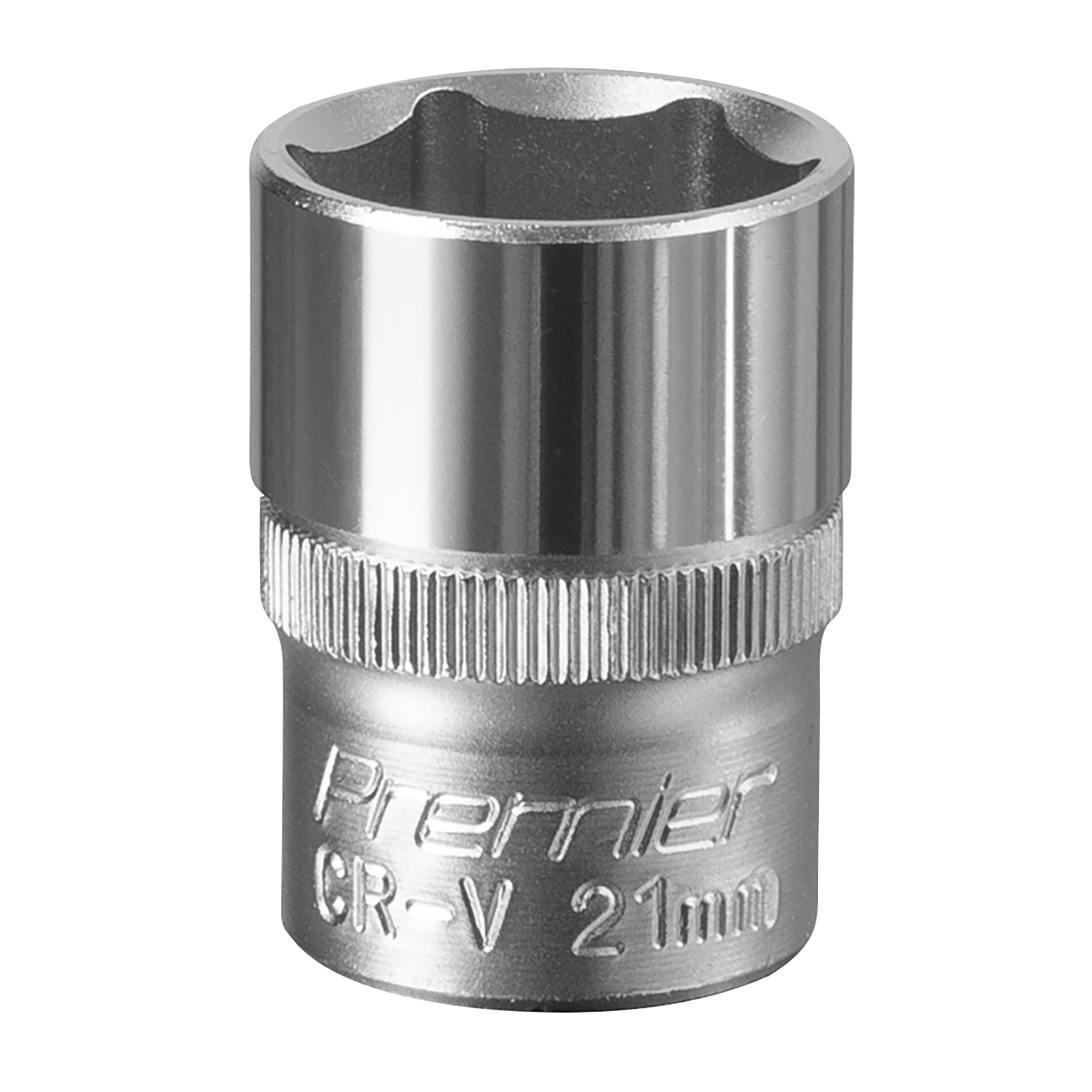 Sealey S1221 Premier Socket 1/2"Sq Drive 21mm