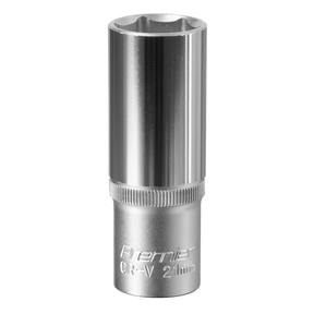 Sealey S1221D Premier Deep Socket 1/2"Sq Drive 21mm
